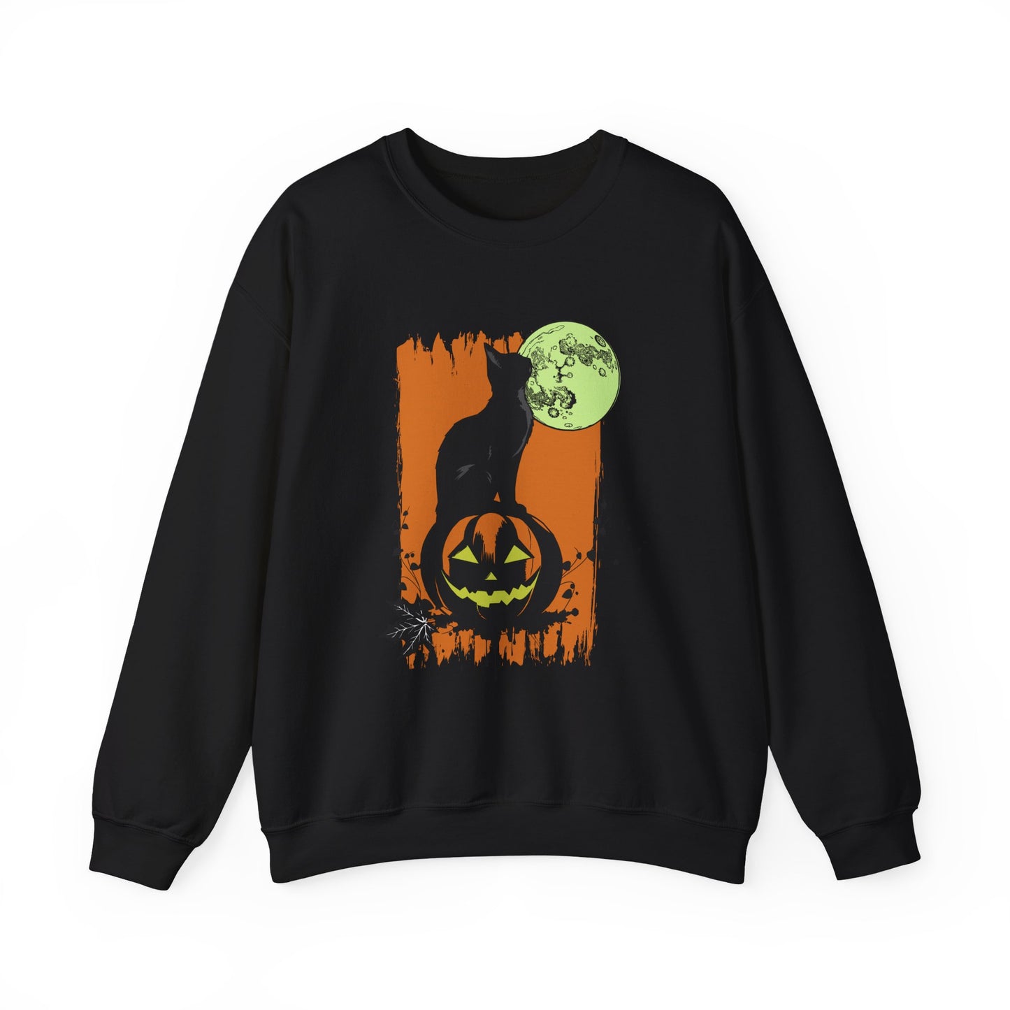 Moon Cat Crewneck Sweatshirt