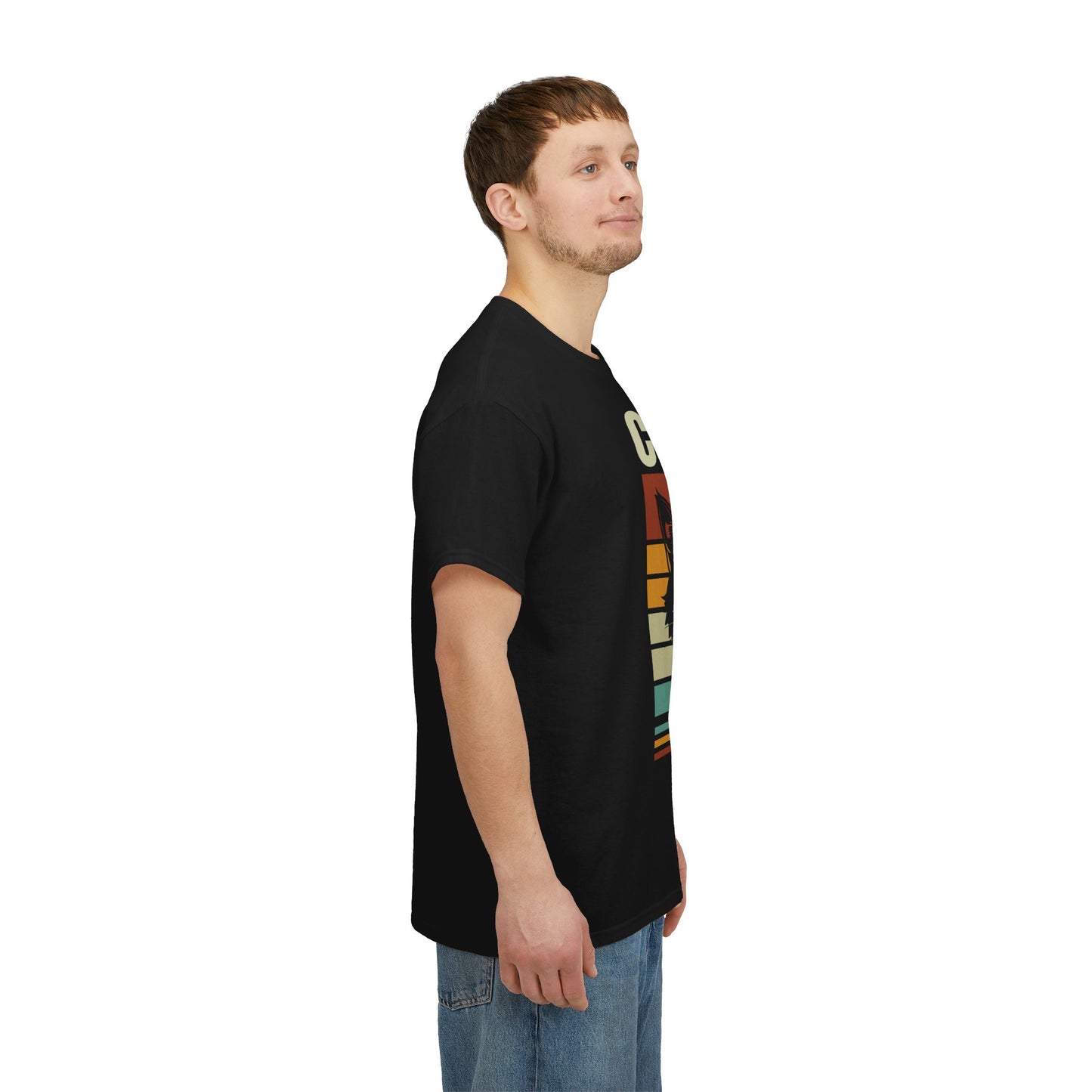 "Coolest Cat Dad" - Unisex Heavy Cotton Tee