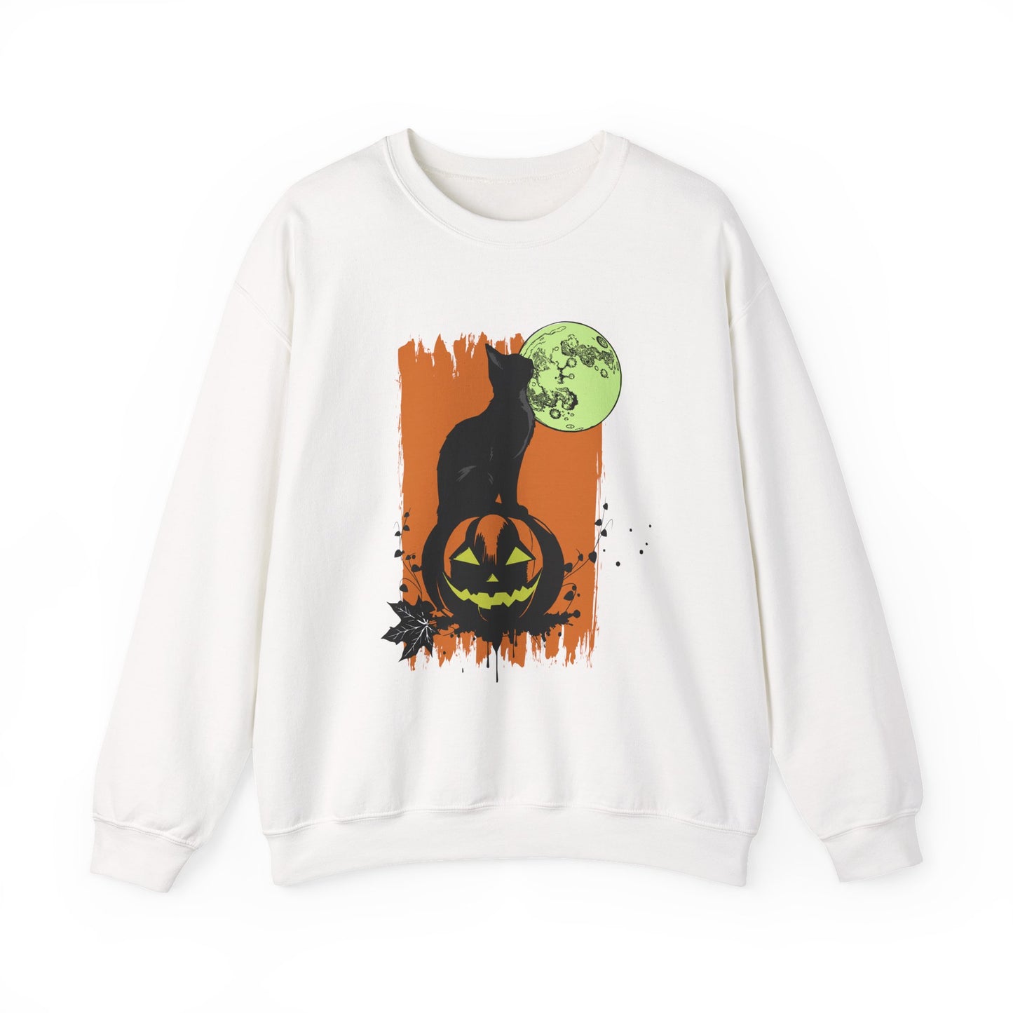 Moon Cat Crewneck Sweatshirt