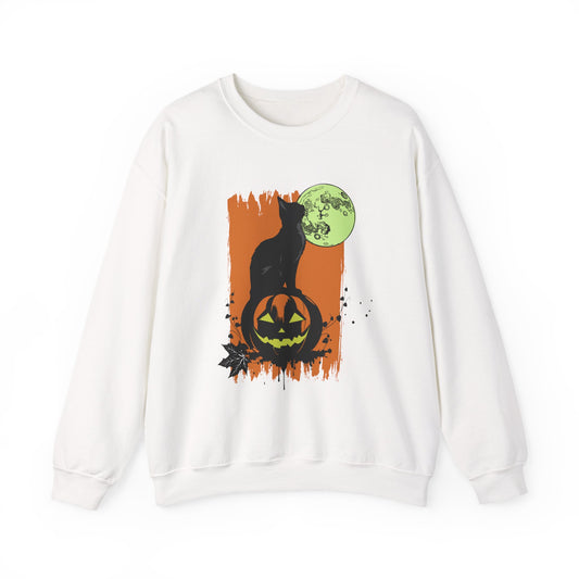 Moon Cat Crewneck Sweatshirt